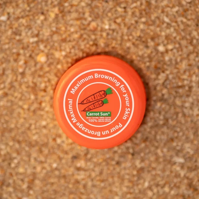 Carrot Flavor Tanning Cream