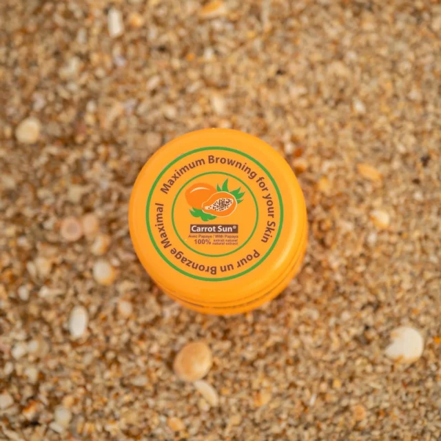 Papaya Flavor Tanning Cream