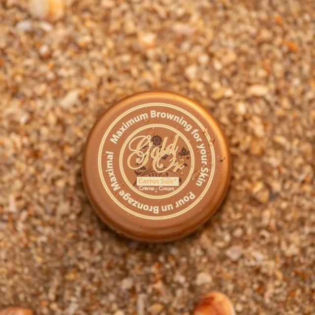 Gold Flavor Tanning Cream